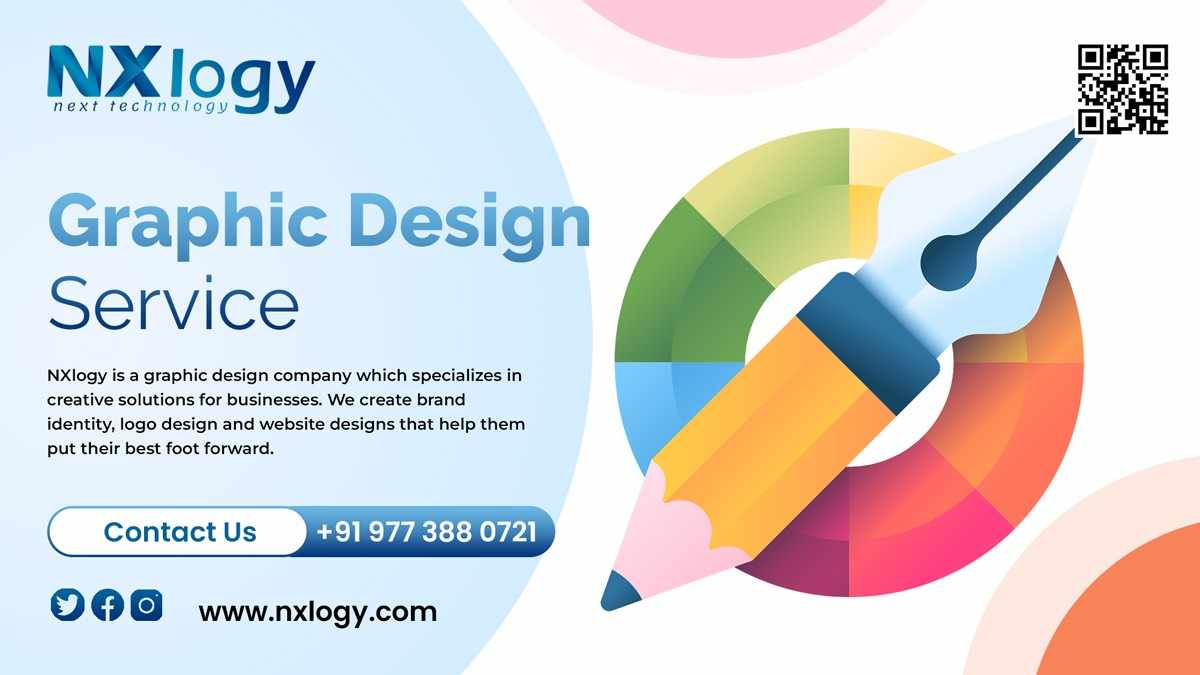 Boost Your Brand with Custom Graphic Design in Noida | Nxlogy 1 graphic design service 1