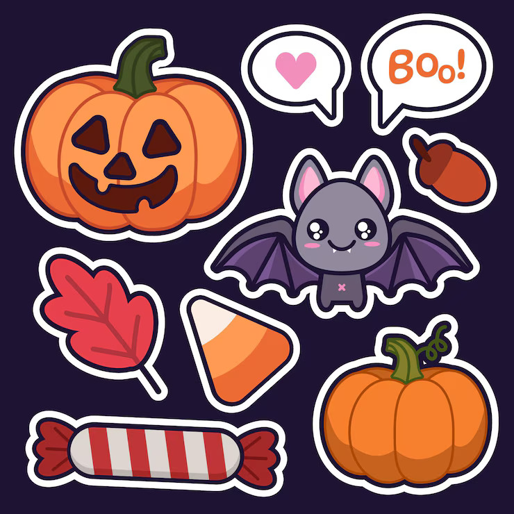 PapaChina Shares Creative Halloween Giveaway Ideas 2025 for Brand Promotion 1 halloween themed stickers 727501 229