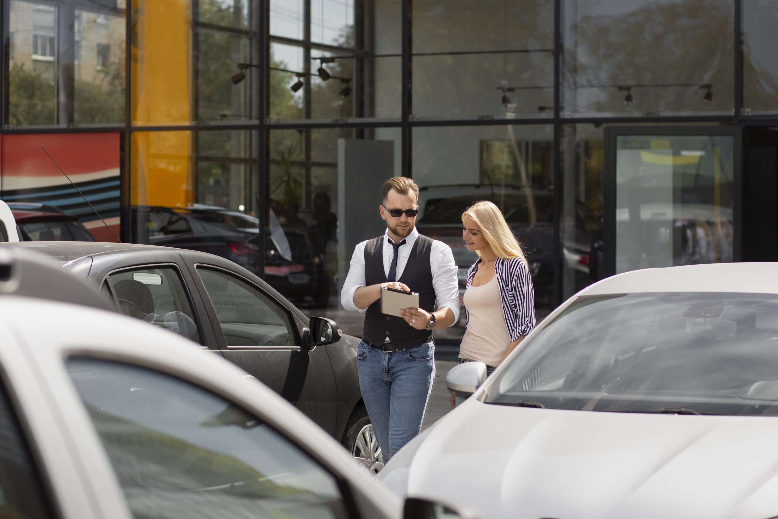 Title: Premium O’Hare Valet Parking – Fast, Secure & Hassle-Free 1 happy customer car dealership with seller 1 scaled