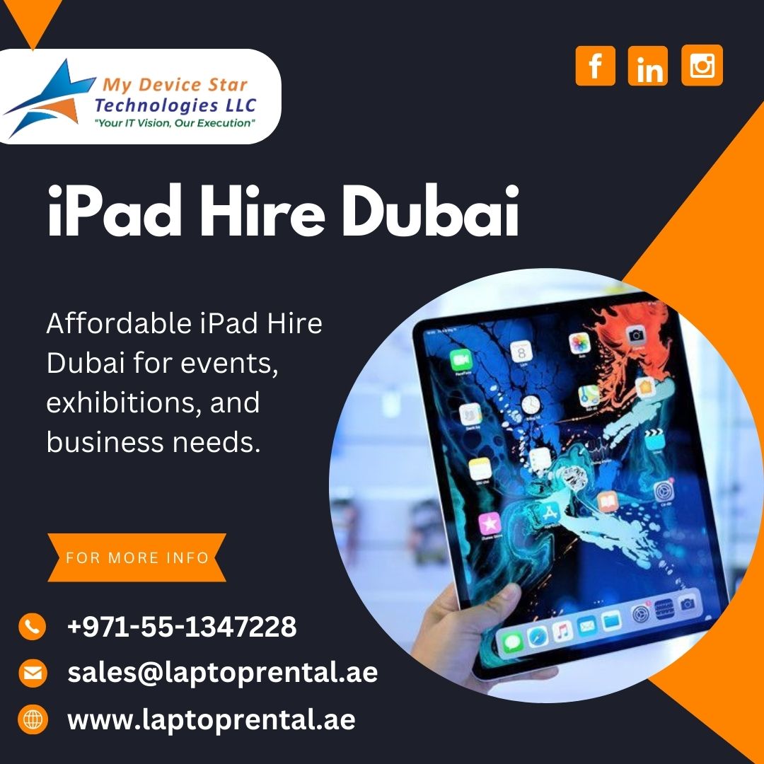 iPad Hire Dubai