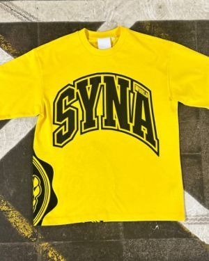 imageye Syna World College T Shirt Yellow thegem product justified portrait s