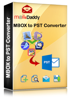 MailsDaddy MBOX to PST Converter 8.0 with Modern GUI