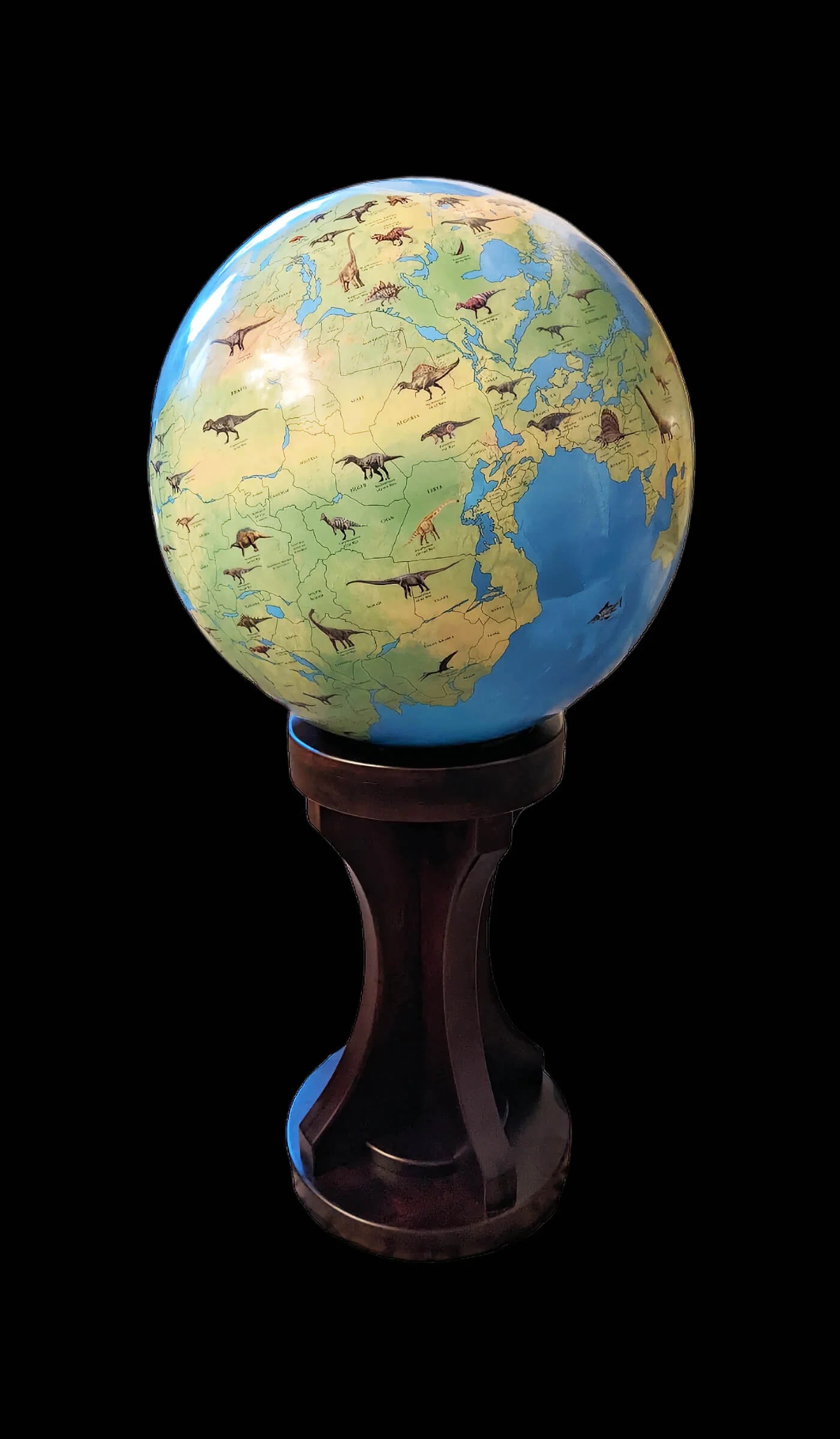 pangeadinosaurglobeworldglobeforsale2 f7e6b424 9326 4fe6 ab74 3836475a4381