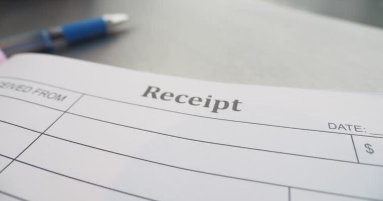 receipt book 2