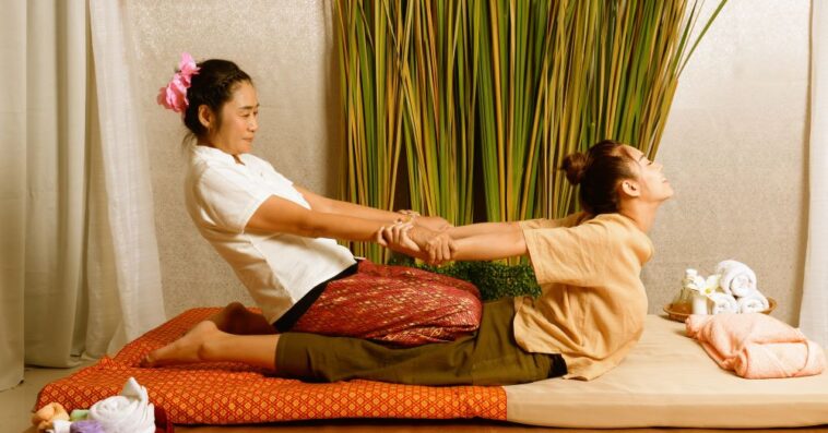spa massage thai healing relaxation
