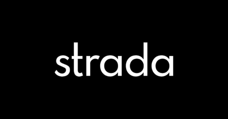 strada black logo