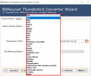 thunderbird converter 1