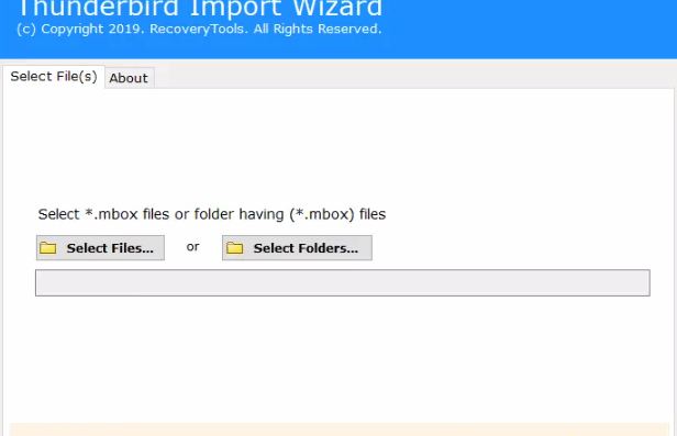 thunderbird import tool