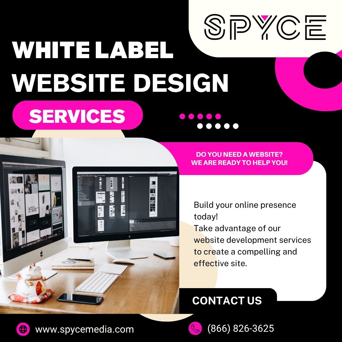 Spyce Media – White Label Website Design Services for Agencies & Freelancers 1 white label website design services Spyce Media