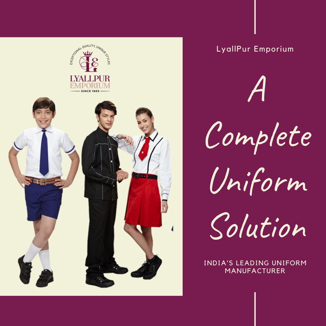 Uniform Manufacturers in Delhi | Lyallpur Emporium 1 wholesale