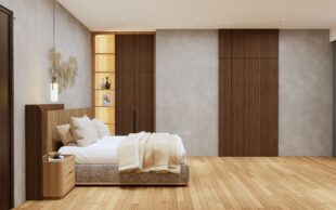 wood color bedroom design 1