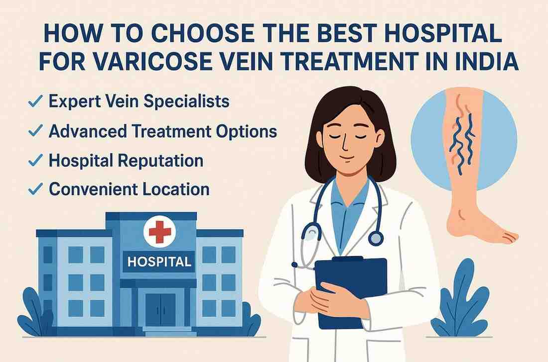 How to Choose the Best Hospital for Varicose Vein Treatment in India