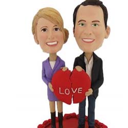 Personalized Bobbleheads for Couples