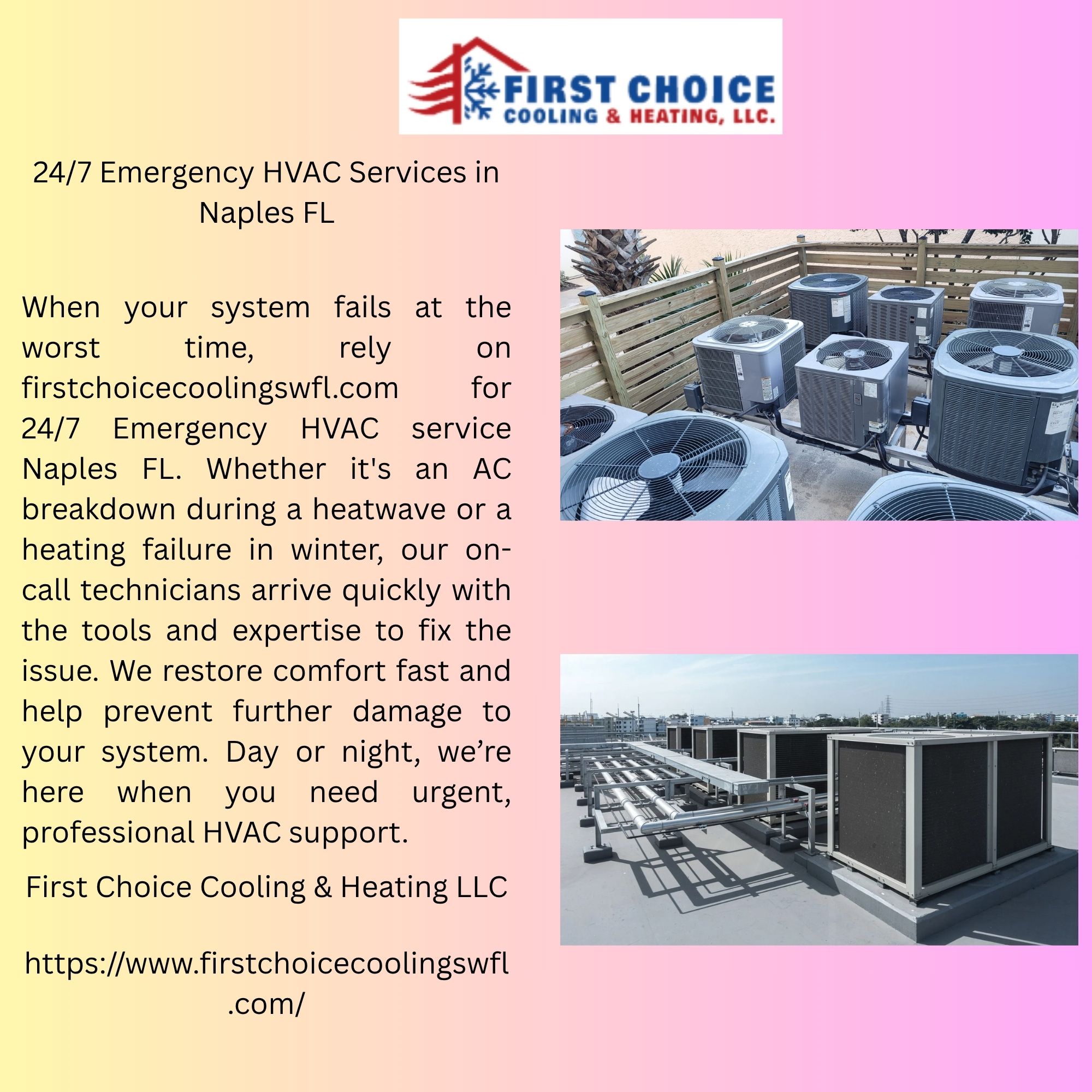 24/7 Emergency HVAC Services in Naples FL 1 247 Emergency HVAC Services in Naples FL