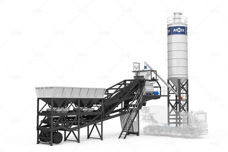 Precision Feeding in Portable Concrete Plants