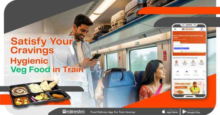 veg food in train