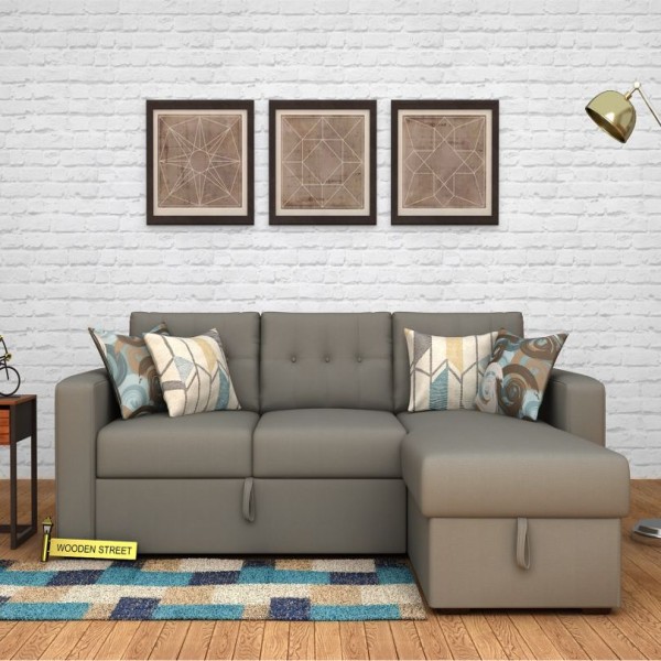 Alfonso L-Shape Sofa Bed – Premium Fabric & Sturdy Build 1 Alfonso L Shaped Sofa 1