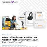 Amazon Price Scraping for D2C Brands in California
