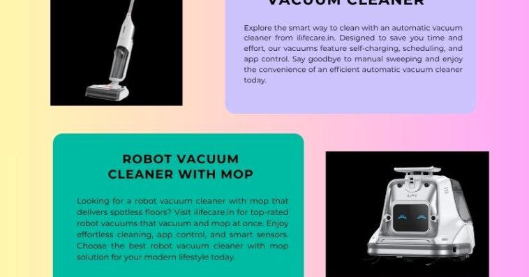 Best Robot Vacuum Cleaner Ilifecare.in