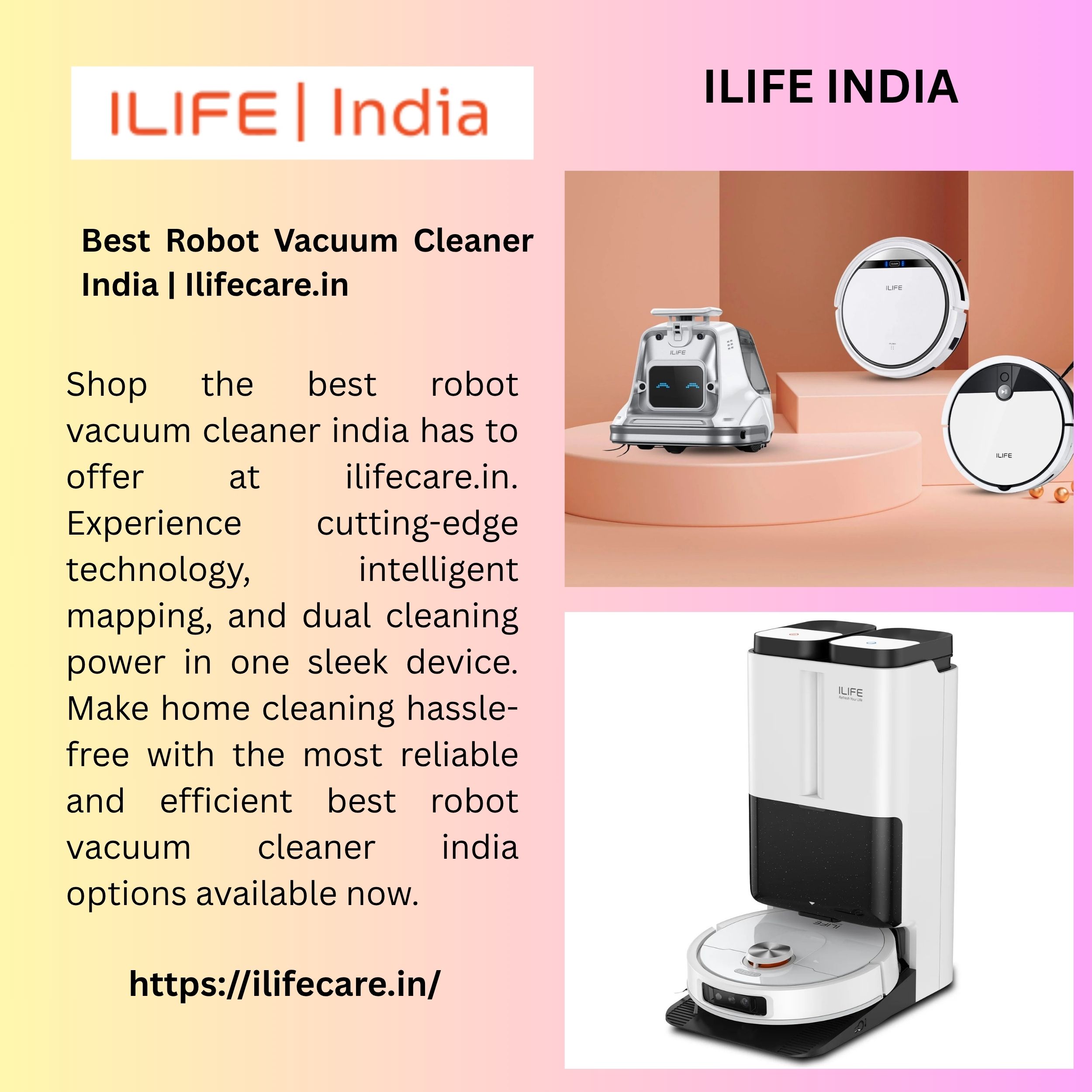 Best Robot Vacuum Cleaner India | Ilifecare.in 1 Best Robot Vacuum Cleaner India Ilifecare.in 1