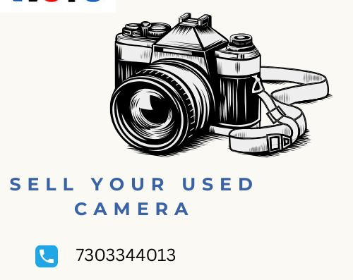 Black and White Photography Camera Photo Studio Logo
