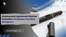 Employment Agreement Review Checklist 1 Blue White Simple Financial Tips Blog Banner 1 2