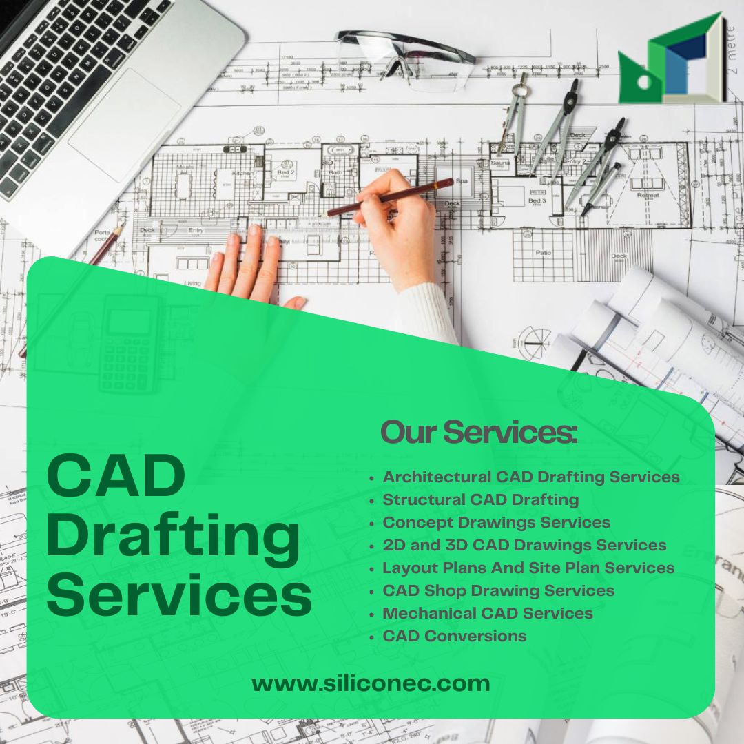 Quality CAD drafting support available in Los Angeles for architects, engineers, and builders. 1 CAD Drafting Services Siliconec