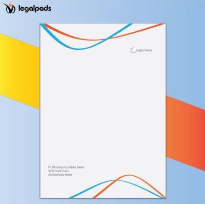 Colored Letter Pads