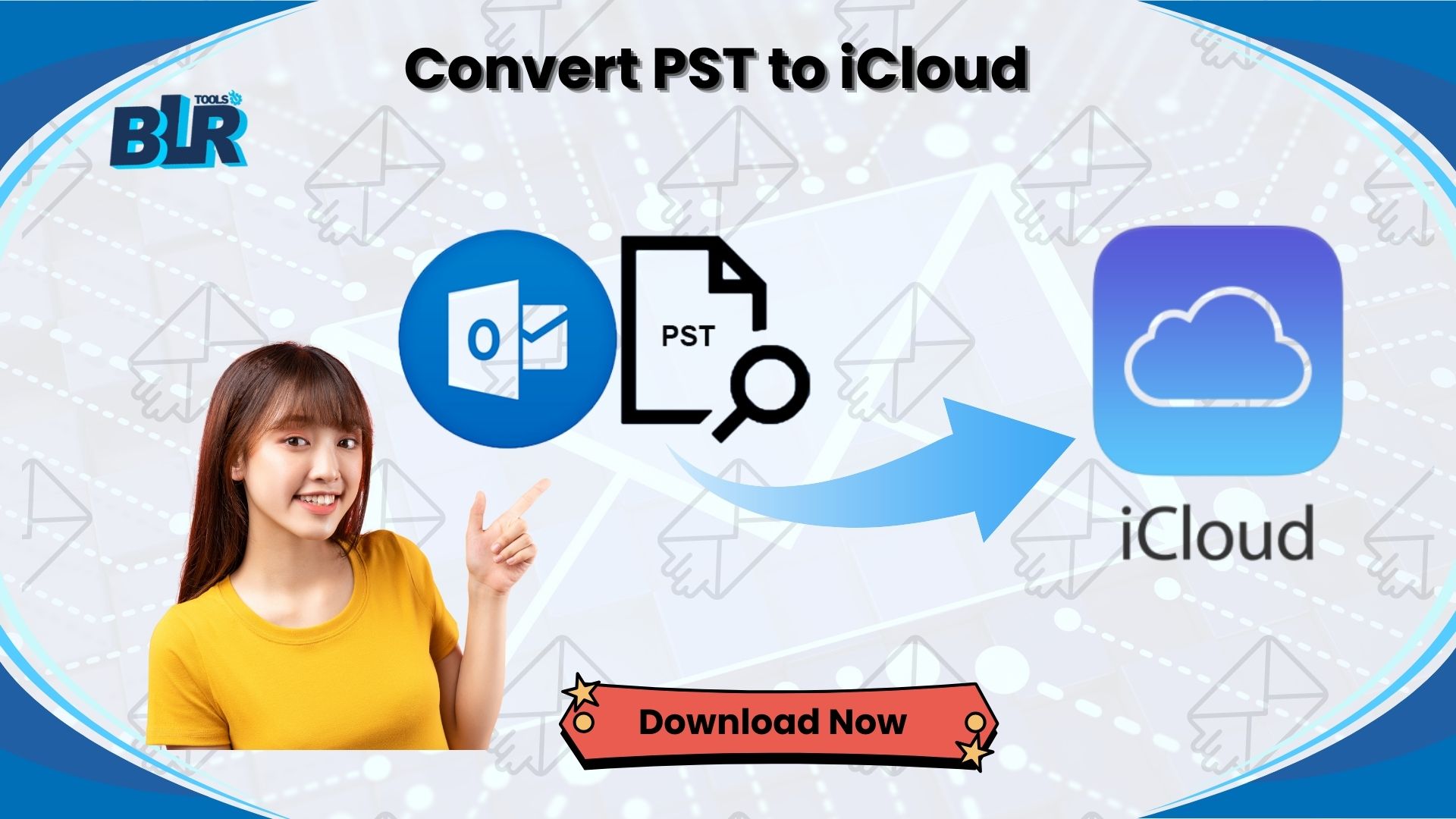 Convert PST to iCloud