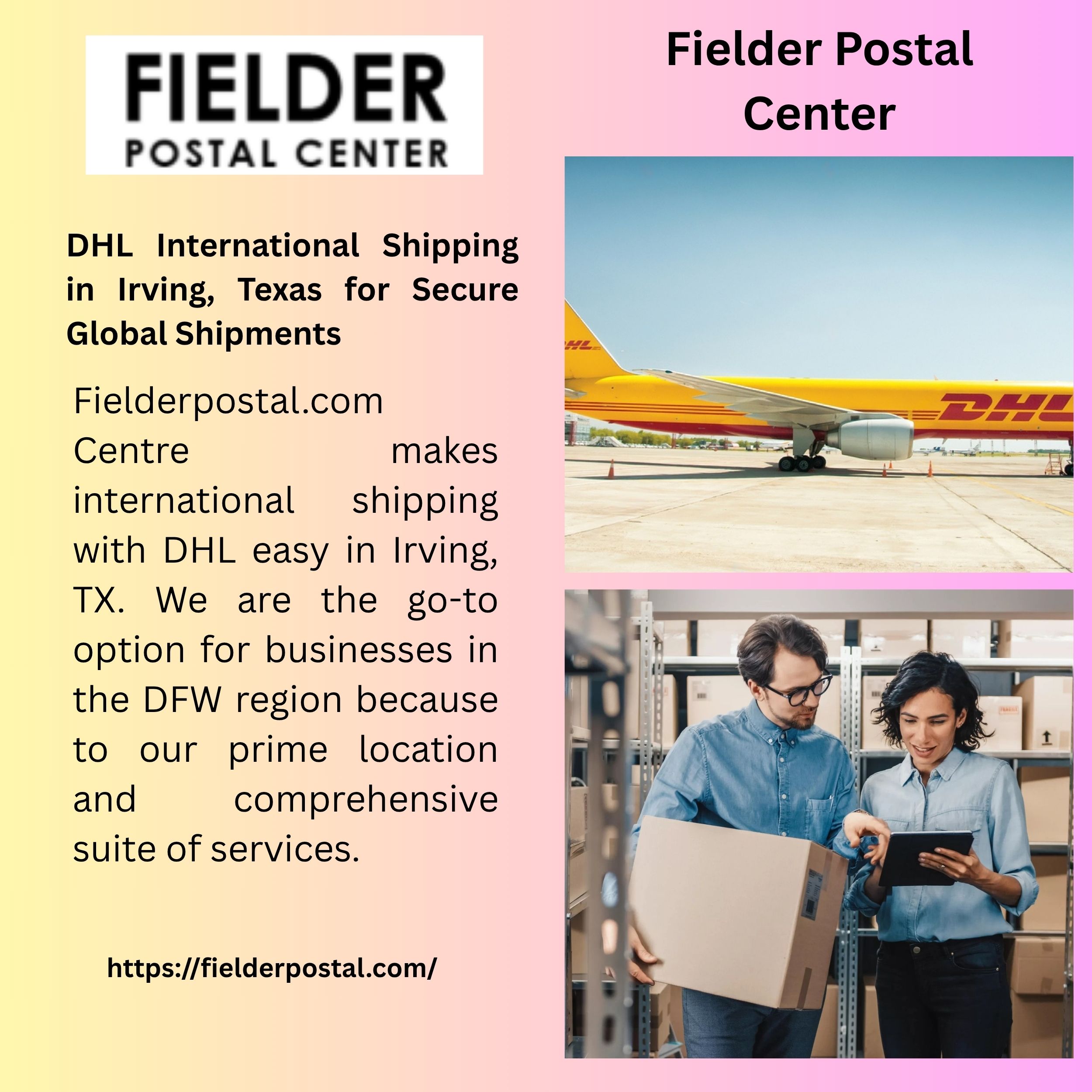 DHL International Shipping in Irving, Texas for Secure Global Shipments 1 DHL International Shipping in Irving Texas for Secure Global Shipments