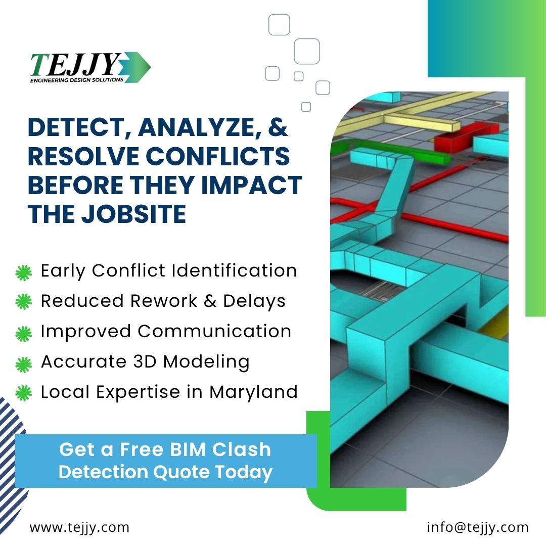 BIM & Coordination Services in Maryland 1 Detect Analyze and Resolve Conflicts Before They Impact the Jobsite