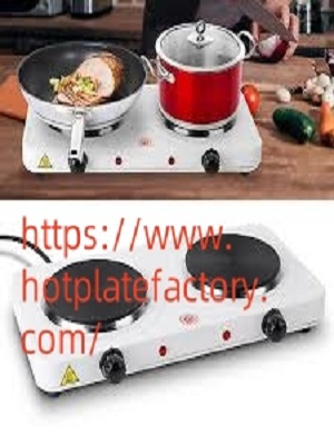 Double Hot Plate Burner Designed