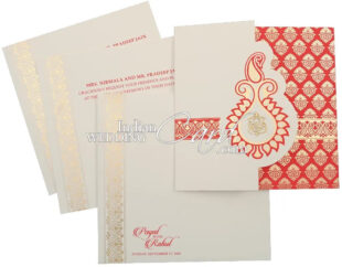 Front of Card and Envelope with Inserts 9