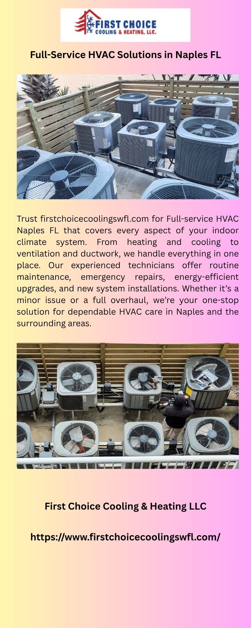 Full-Service HVAC Solutions in Naples FL 1 Full Service HVAC Solutions in Naples FL