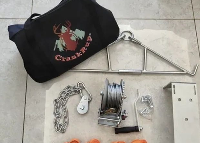 CrankRUp Your Ultimate Game Recovery Solution 1 Game Hoist for Hunters