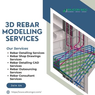 Get Reliable 3D Rebar Modelling Services in Ajman UAE.