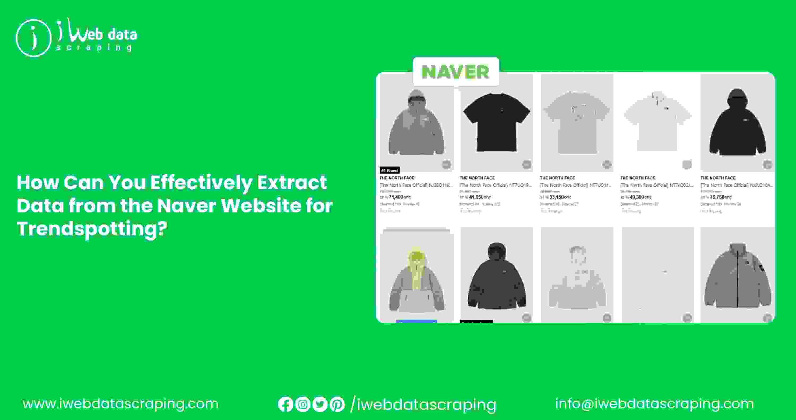 Extract Data from Naver Website for Trendspotting