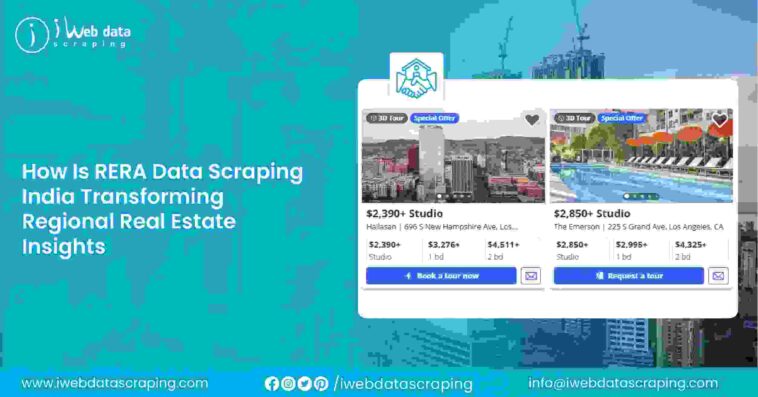 Transform Regional real estate insights with RERA Data Scraping India