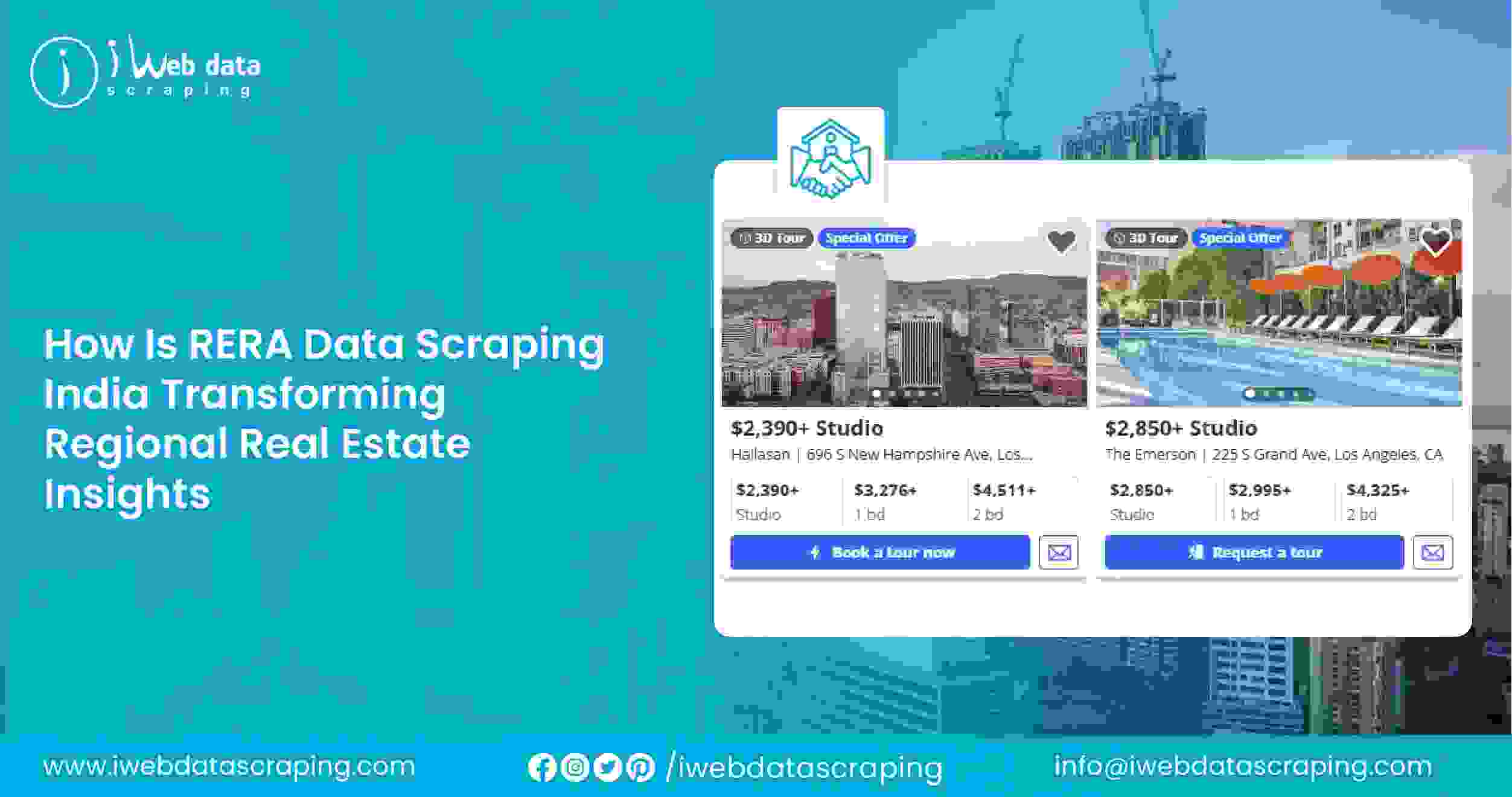 real estate insights with RERA Data Scraping India