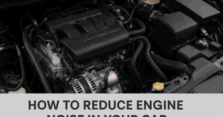 How to Reduce Engine Noise in Your Car
