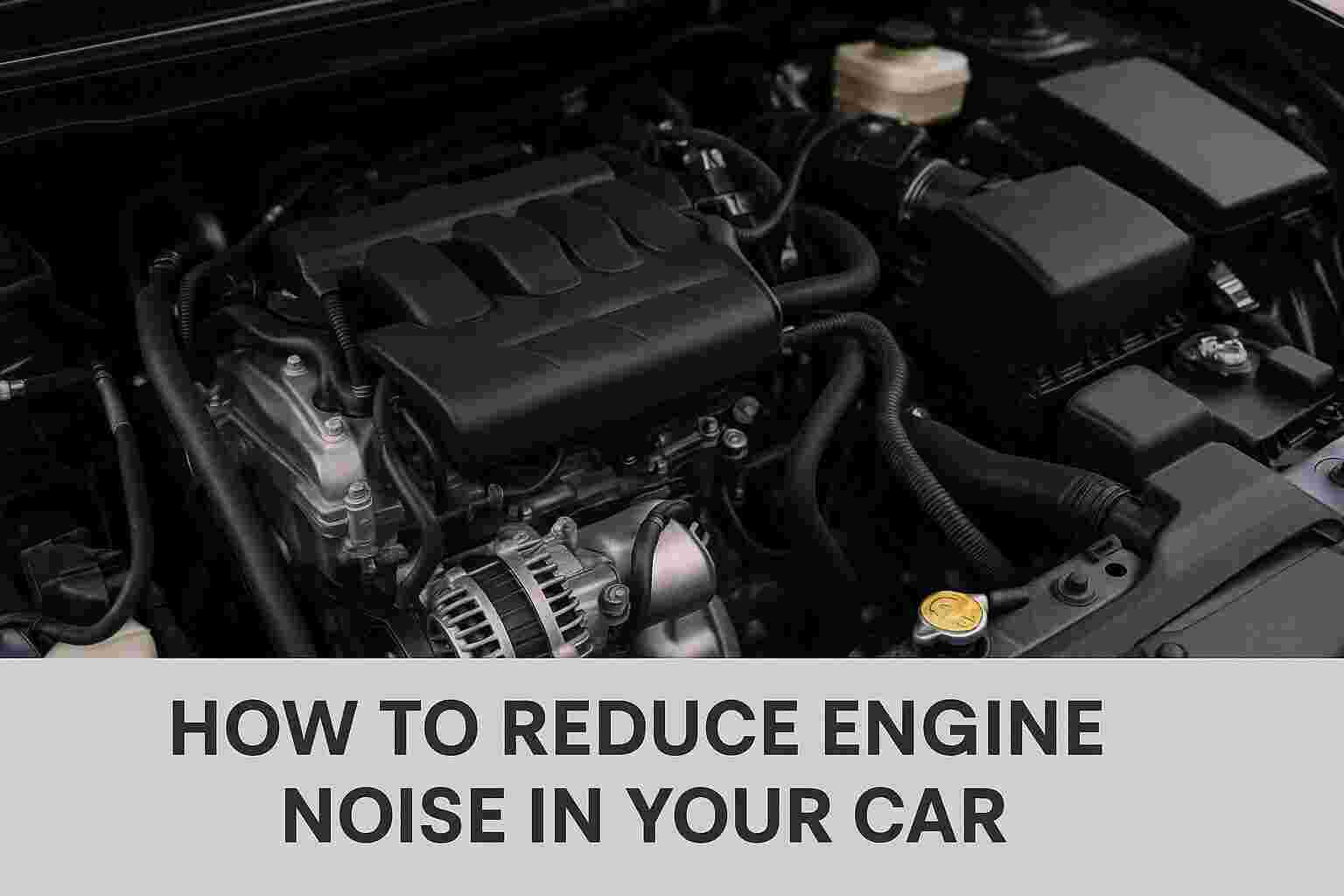 How to Reduce Engine Noise in Your Car