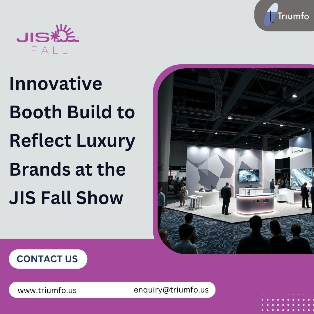 Exhibit at JIS Fall Show with Custom Booths 1 JIS Fall Show