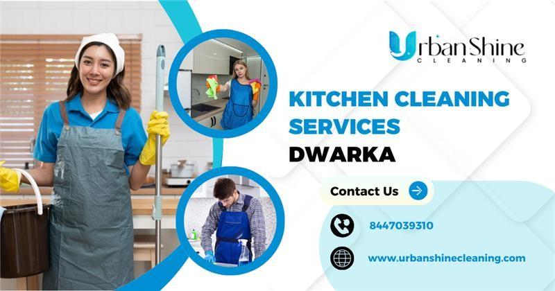 Sparkling Kitchen Cleaning Service in Dwarka UrbanShine