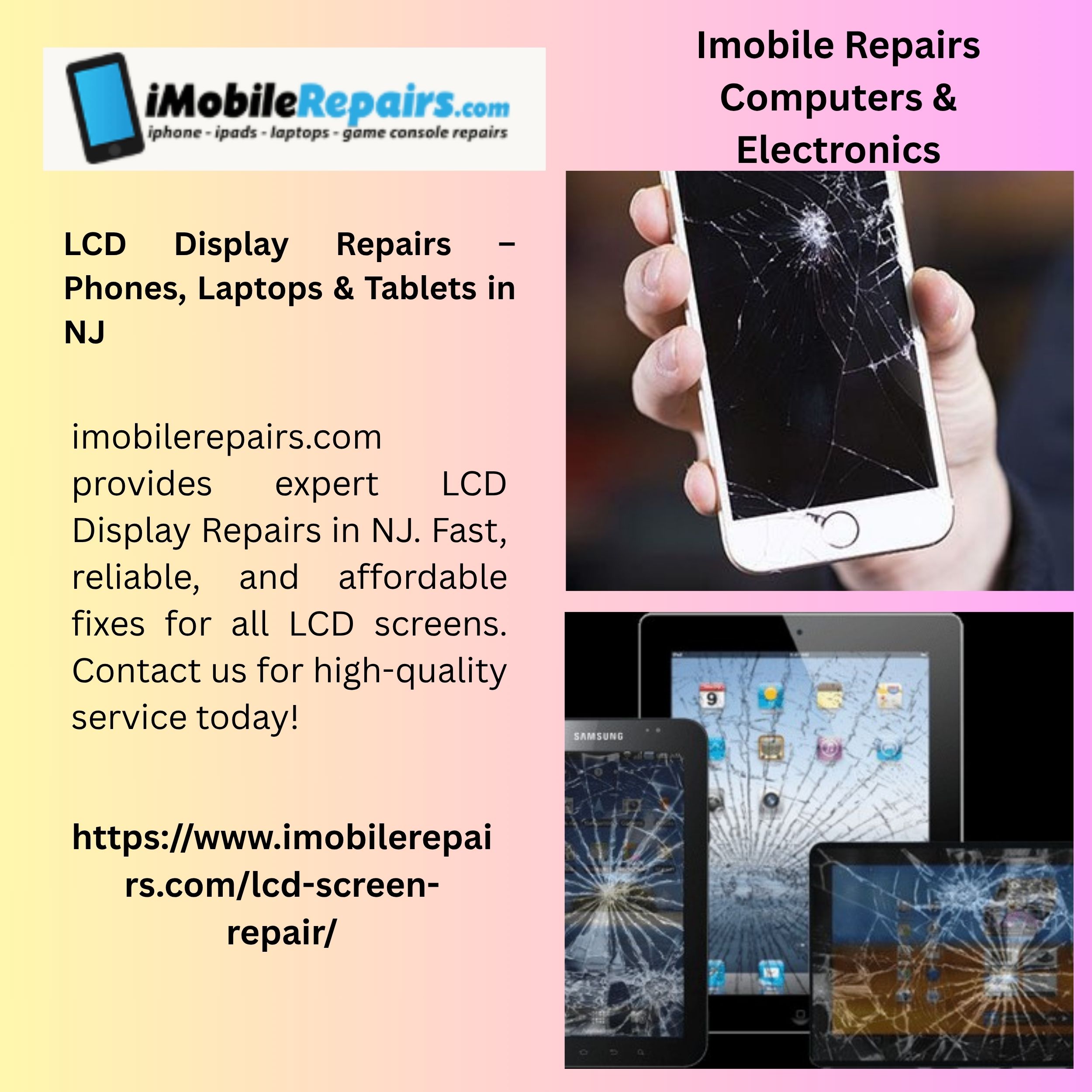 LCD Display Repairs – Phones, Laptops & Tablets in NJ 1 LCD Display Repairs – Phones Laptops Tablets in NJ 1
