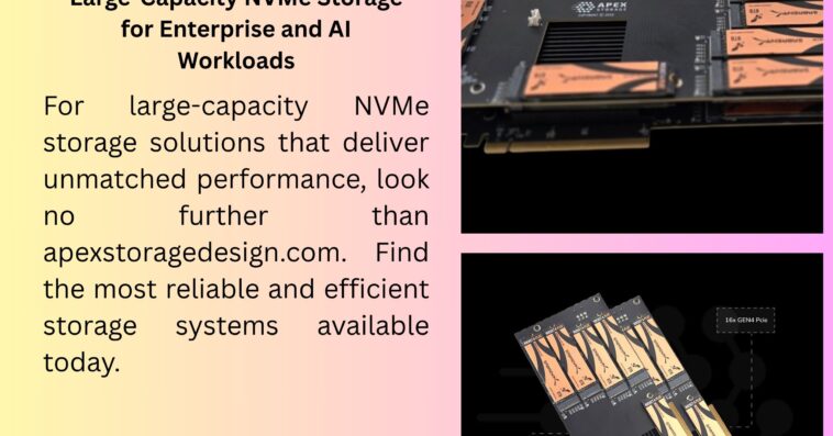 Large Capacity NVMe Storage for Enterprise and AI Workloads