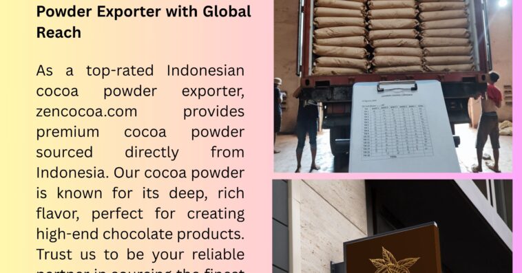 Leading Indonesian Cocoa Powder Exporter with Global Reach