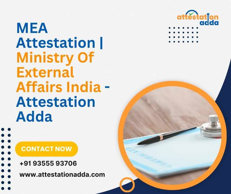 MEA Attestation Ministry Of External Affairs India Attestation Adda 1