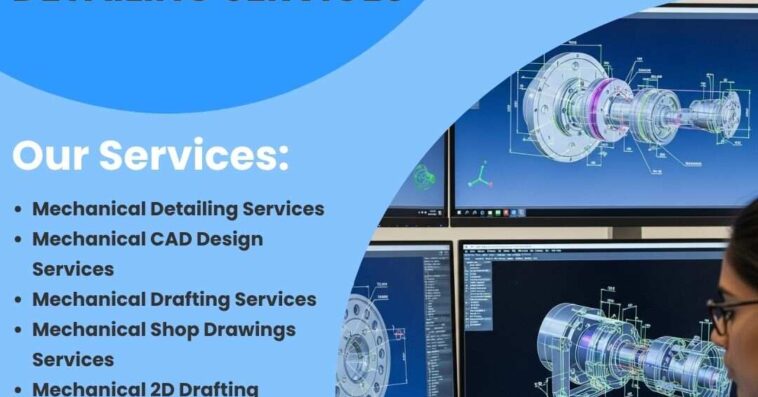 Mechanical CAD Detailing Services 16 July 25
