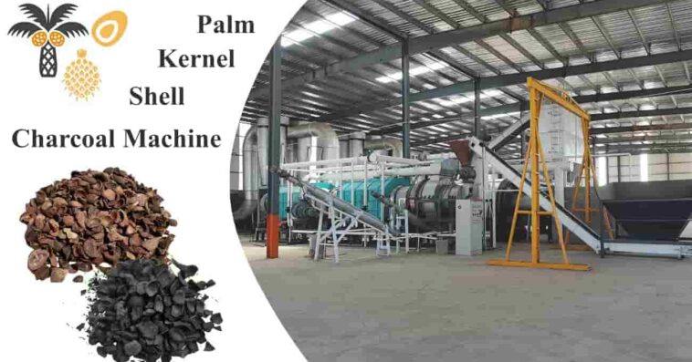 Palm Kernel Shell Charcoal Machine