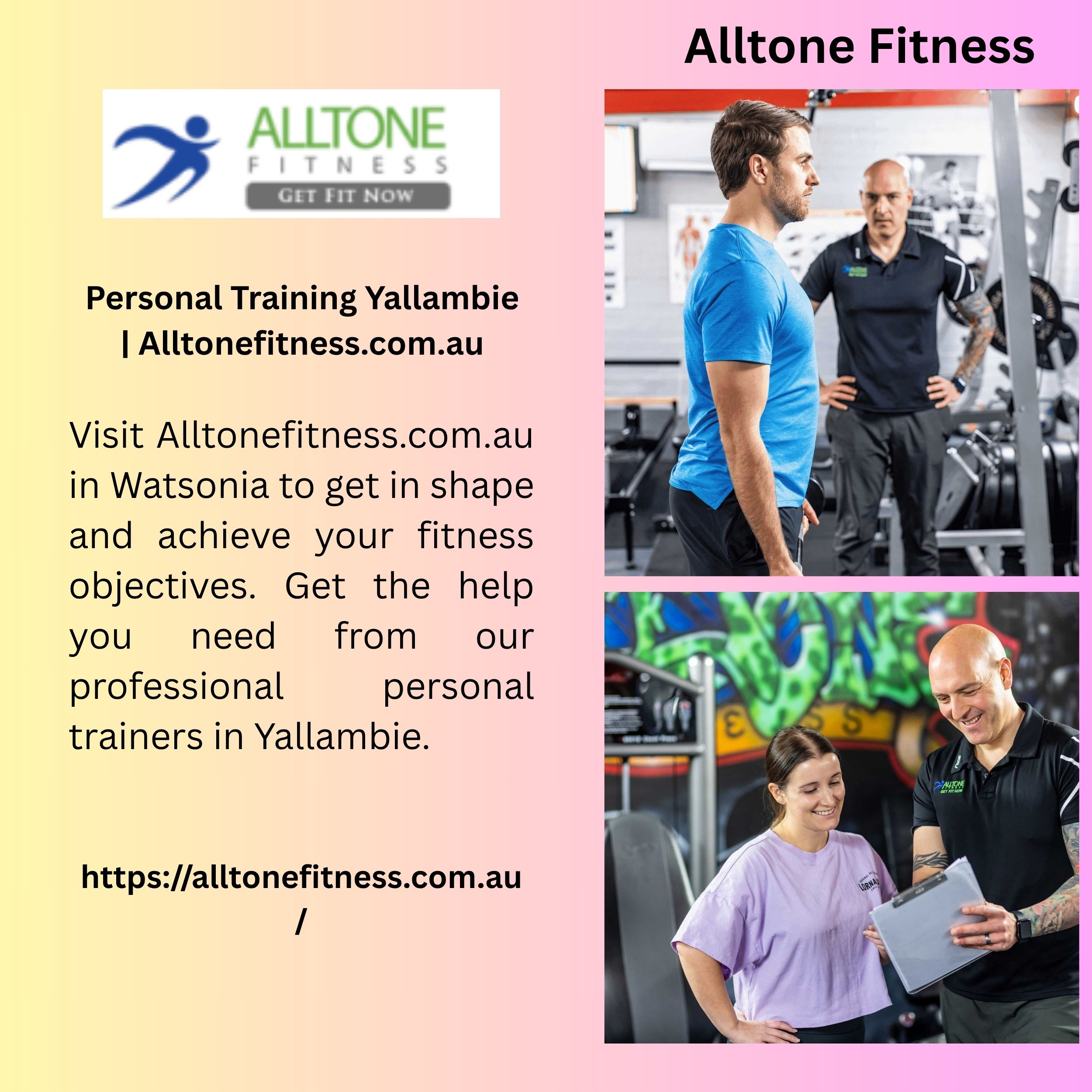 Personal Training Yallambie | Alltonefitness.com.au 1 Personal Training Yallambie Alltonefitness.com .au